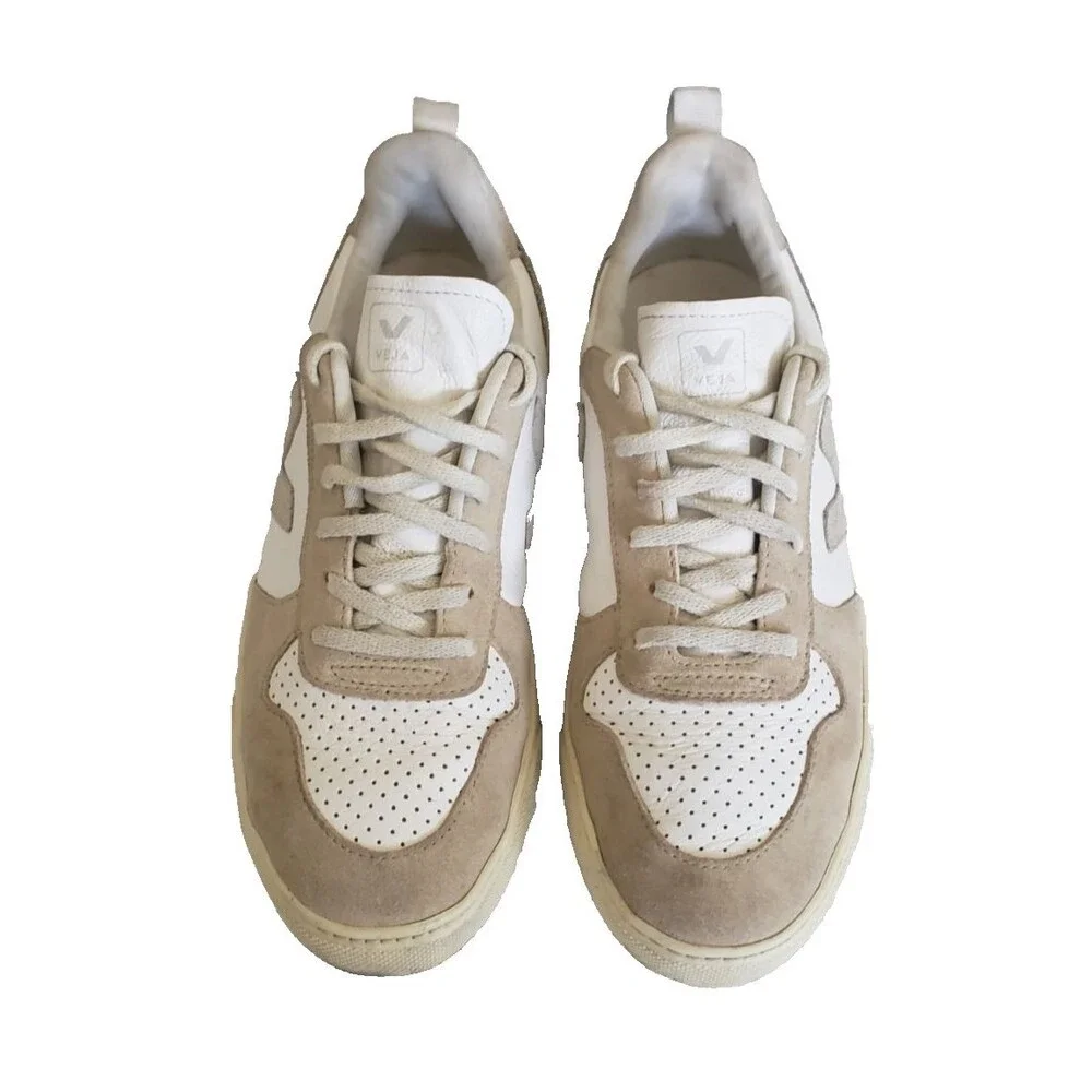 Veja V-10 Sneakers Women’s Sz 7 Natural White Leather Lifestyle Shoes Ebay3953